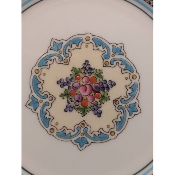 Pair of Wedgwood FLORENTINE Turquoise Dragon Bread Side Plates 6" - Picture 3 of 8